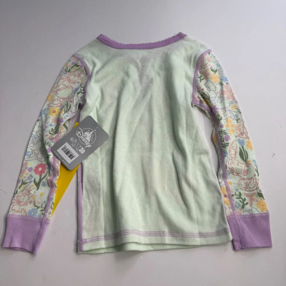 New Disney Store Minnie Mouse Daisy Pajama Pals 3T Girls Two Piece Sleepwear set